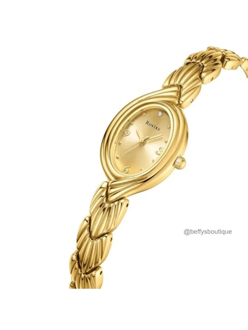 Women's Quartz Wristwatch Japanese Movement Stainless Steel Bracelet Water